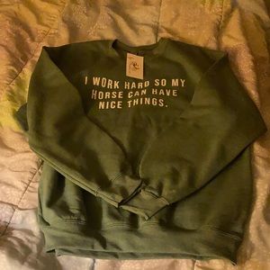 Equestrian sweatshirt